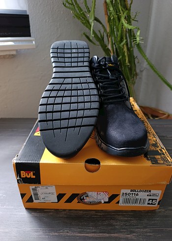 Buldozer Siyah Erkek Street Wear Deri Bot - Görsel 5