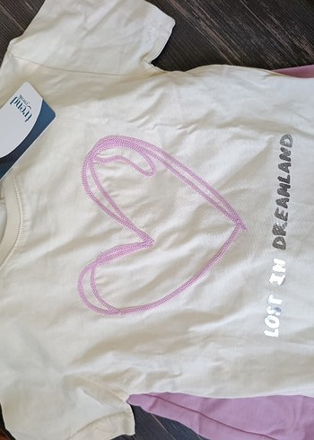 Trend Çocuk Kız Çocuk Beyaz Takımı - Görsel 2