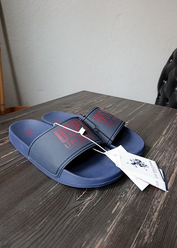 U.S Polo Assn. U S Polo Erkek Mavi Rahat Terlik