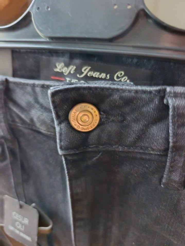 Loft Kadın Natalie Siyah Dar Kesim Denim Jean — görsel 2/5