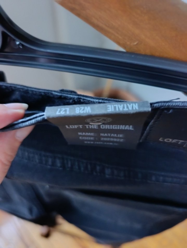 Loft Kadın Natalie Siyah Dar Kesim Denim Jean — görsel 3/5
