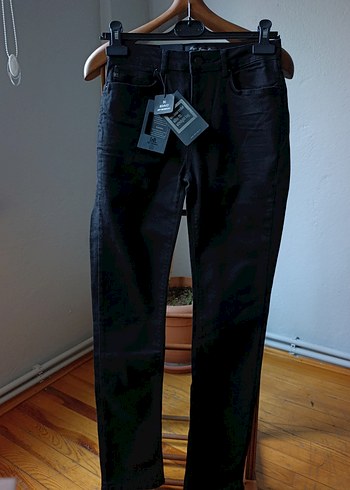 Loft Cady Siyah Dar Kesim Jean Pantolon