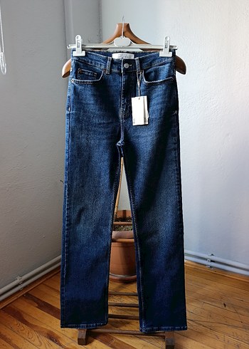 ipekyol Koyu Mavi Rahat Kesim Denim Jean
