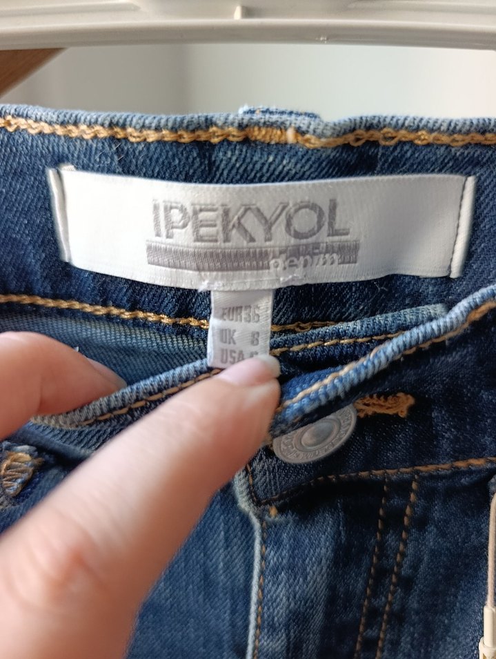 İpekyol Koyu Mavi Rahat Kesim Denim Jean — görsel 3/5