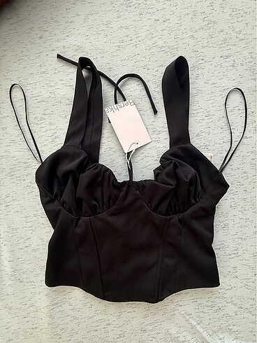 Bershka Saten Korse