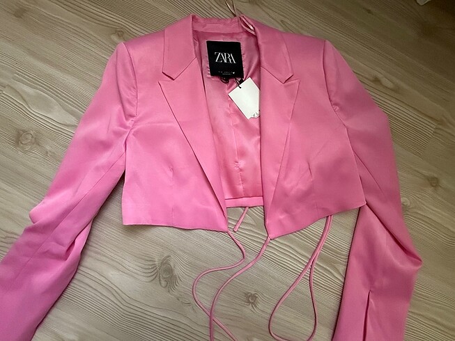 s Beden Zara Crop Blazer Ceket