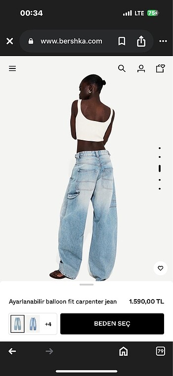 bershka pantolon