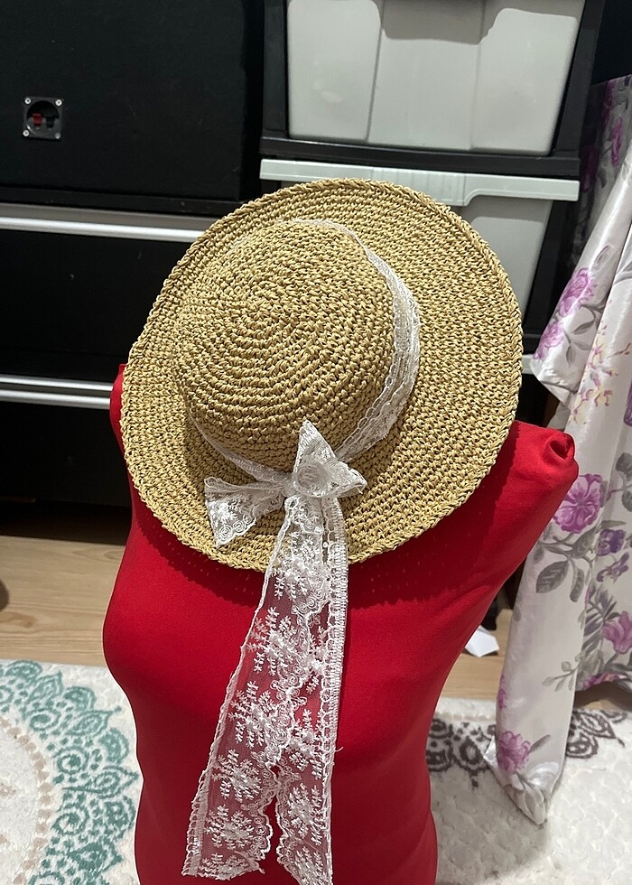 Hasır şapka - Görsel 3