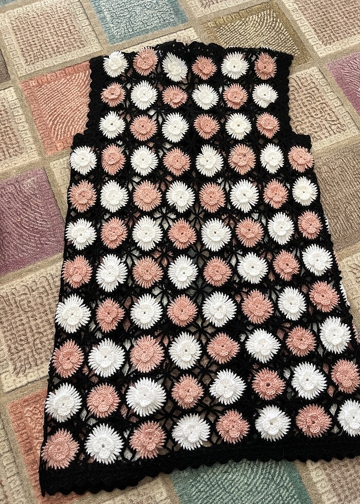 Örgü yelek - Görsel 3