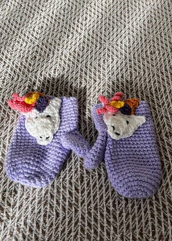 Mor Nakışlı Fırın Eldiveni - Görsel 2