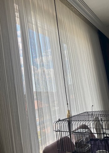 Beden kahverengi Renk Koyu Kahverengi Modern Klasik Perde
