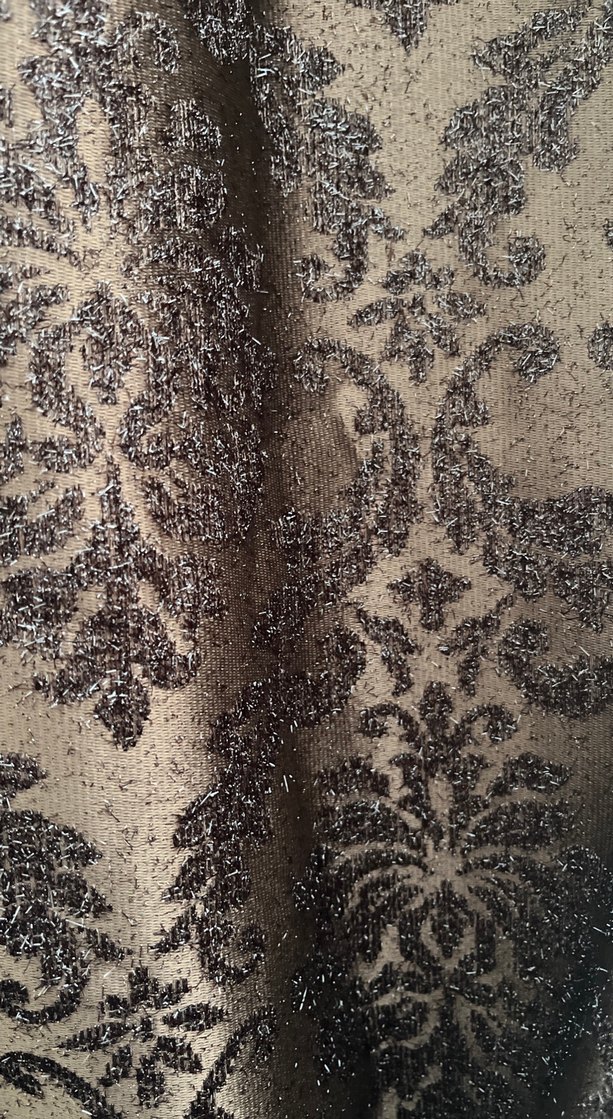 Koyu Kahverengi Modern Klasik Perde - Görsel 3