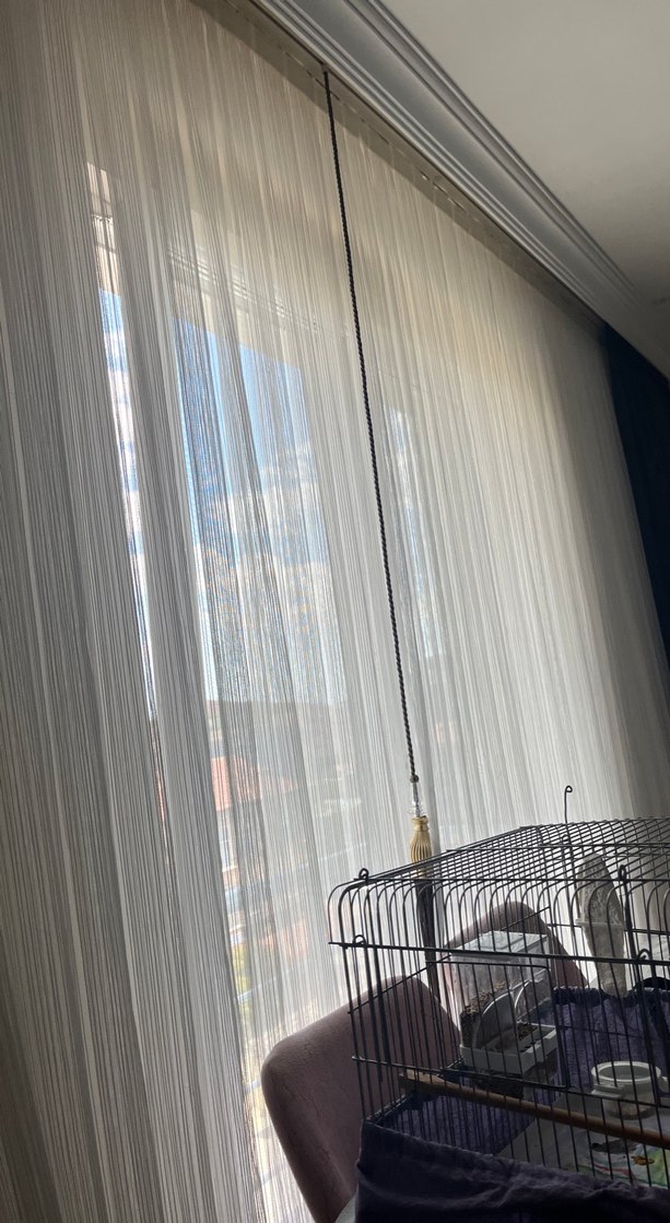 Koyu Kahverengi Modern Klasik Perde - Görsel 4