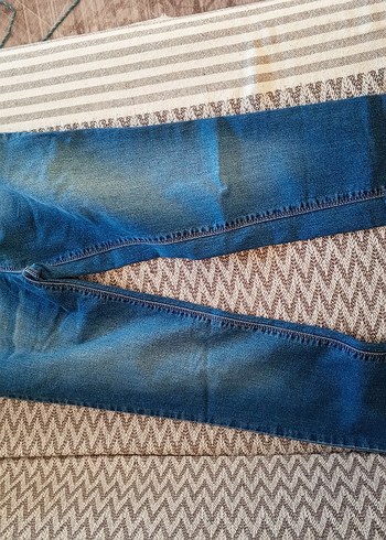 LC Waikiki Bohem Tarzı Mavi kız cocuk Kot Pantolon