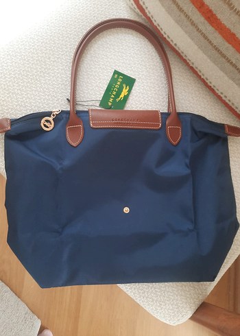 Longchamp Lacivert Bohem Kadın Omuz Çantası