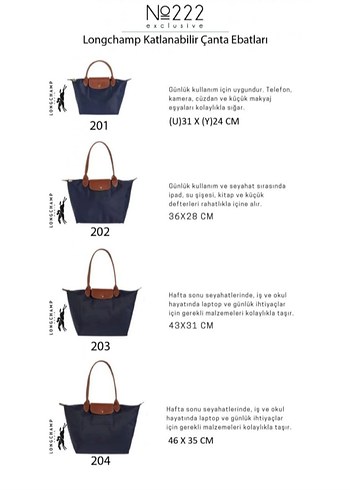Beden kahverengi Renk Longchamp Kadın Çanta Kahverengi