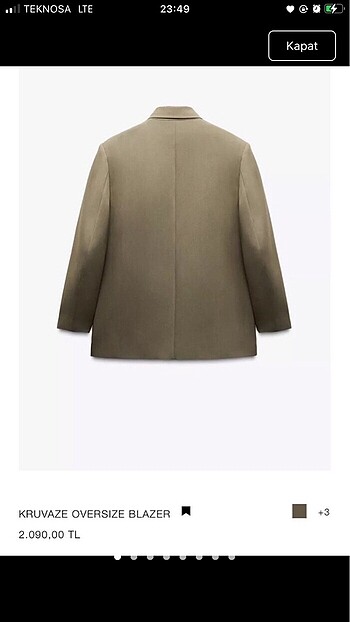 Zara Zara blazer ceket