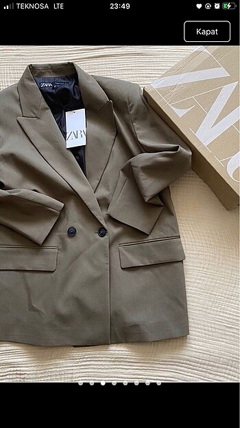 s Beden Zara blazer ceket