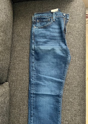 Levis 512 Erkek 32 32 Mavi Denim Jean