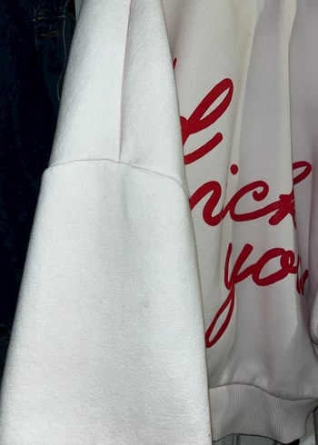 s Beden Pembe Nakışlı Düğmeli bershka hırka kiraz detaylı