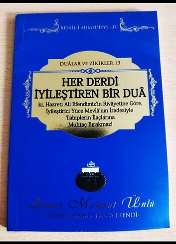 Her derdi iyileştiren dua kitabı. Cübbeli Ahmet hoca 