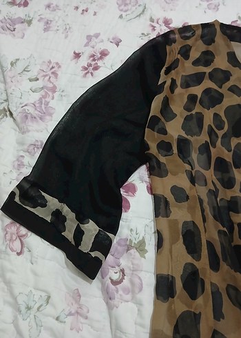 Leopar Desenli pareo - Görsel 4