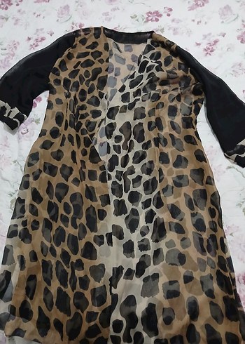 Leopar Desenli pareo - Görsel 3