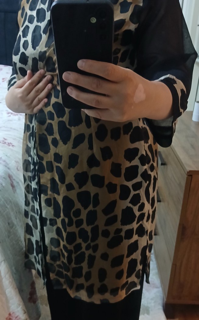 Leopar Desenli pareo - Görsel 2