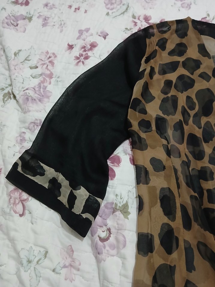 Leopar Desenli pareo - Görsel 4