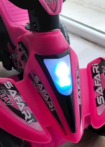 Pembe Safari ATV Elektrikli Binici Araba - Görsel 2