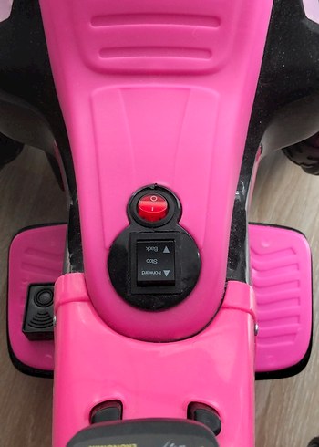 Pembe Safari ATV Elektrikli Binici Araba - Görsel 5