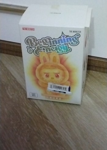 Pastel Pembe Peluş Oyuncak Labubu - Görsel 4