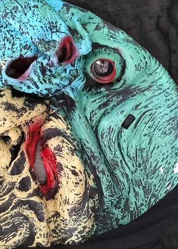 Hallowenn Yeşil Korkunç Maske - Görsel 2