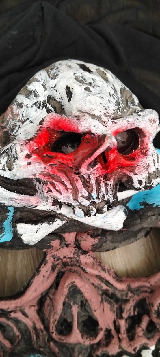 Hallowenn Yeşil Korkunç Maske - Görsel 3