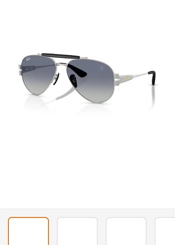 Mavi Gri Tokalı Klasik Erkek Güneş Gözlüğü - Görsel 4