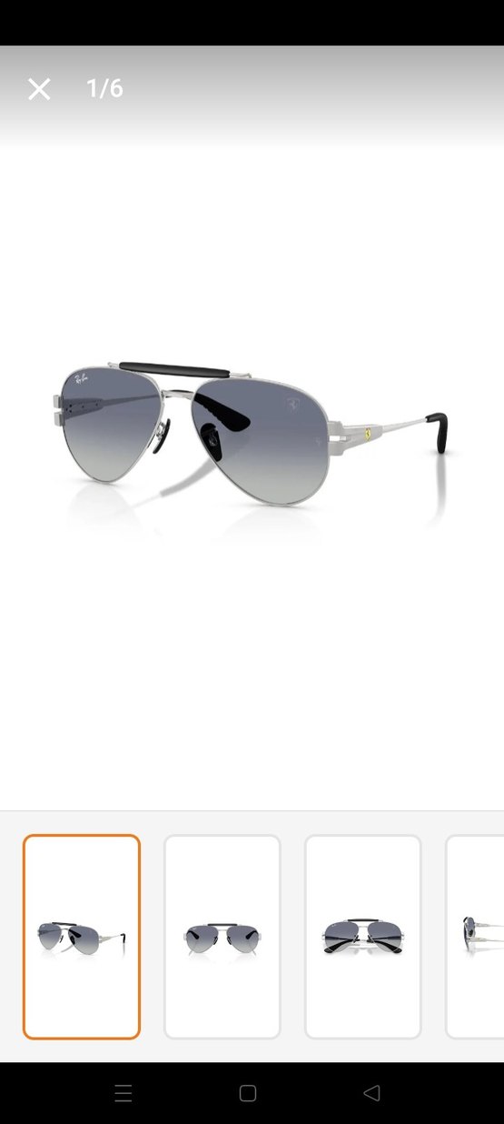 Mavi Gri Tokalı Klasik Erkek Güneş Gözlüğü - Görsel 4