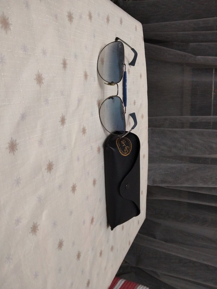 Mavi Gri Tokalı Klasik Erkek Güneş Gözlüğü - Görsel 2