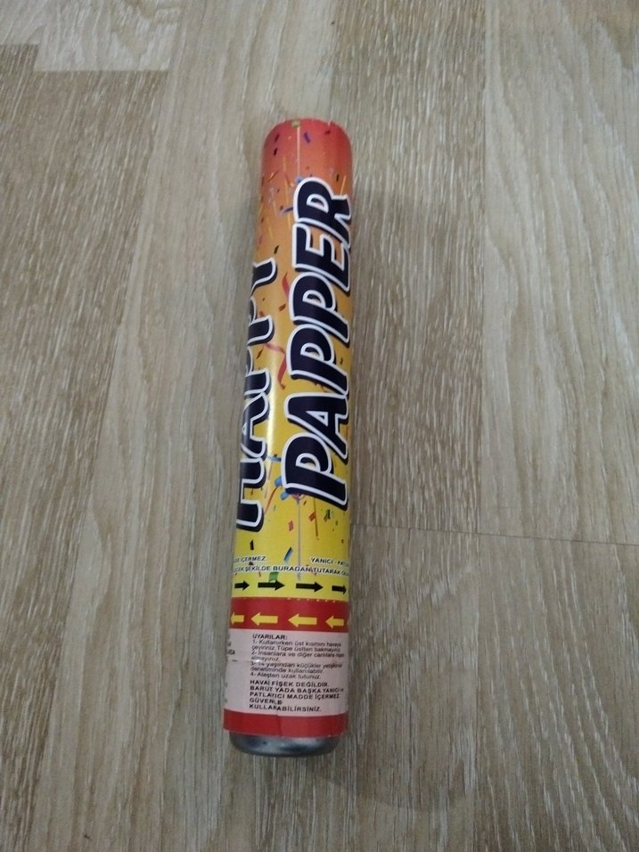 Sarı Parlak Konfeti Topu HEPAPPER - Görsel 2