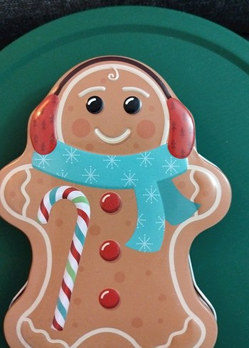 Parlak Kahverengi Zencefilli Adam Kek Kalıbı - Görsel 2