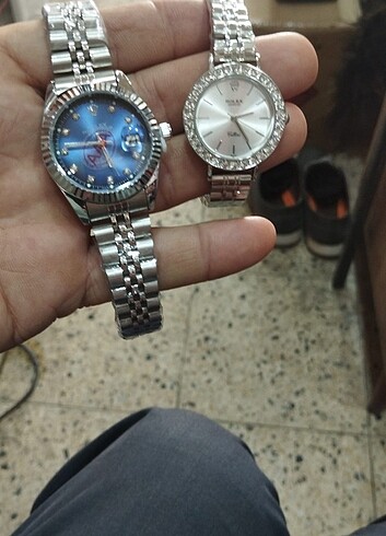 Beden gri Renk Rolex saat kadın çok güzel çok şık