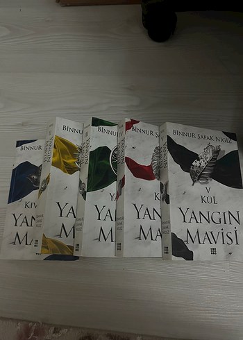  Yangın Mavisi Roman Serisi - Binnur Şafak Nigiz