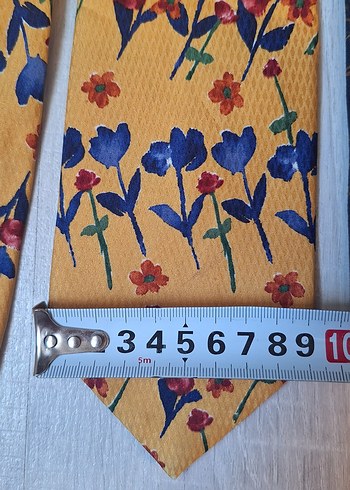 Vintage - Çiçek ve Desenli 2li Kravat - Görsel 6