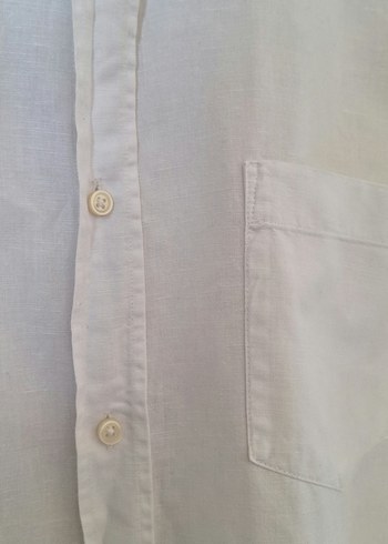 Zara - Erkek Beyaz Uzun Kollu Gömlek - Görsel 3