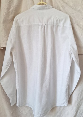 Zara - Erkek Beyaz Uzun Kollu Gömlek - Görsel 2