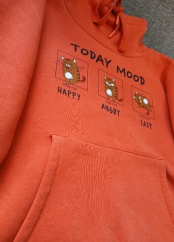 Koton Koton Kadın Turuncu Sweatshirt