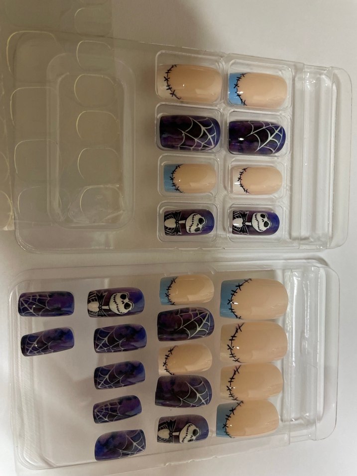 Tim Burton Noel Gecesi Kabusu takma tırnak - Görsel 3