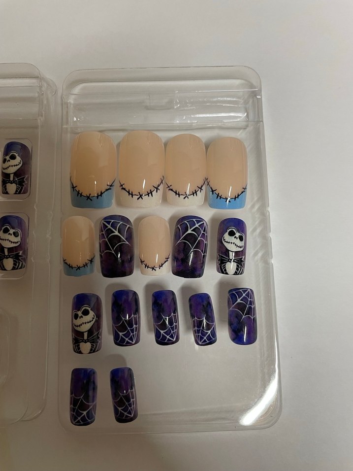 Tim Burton Noel Gecesi Kabusu takma tırnak - Görsel 2