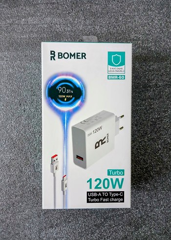 BOMER 120W TURBO ŞARJ Type-C