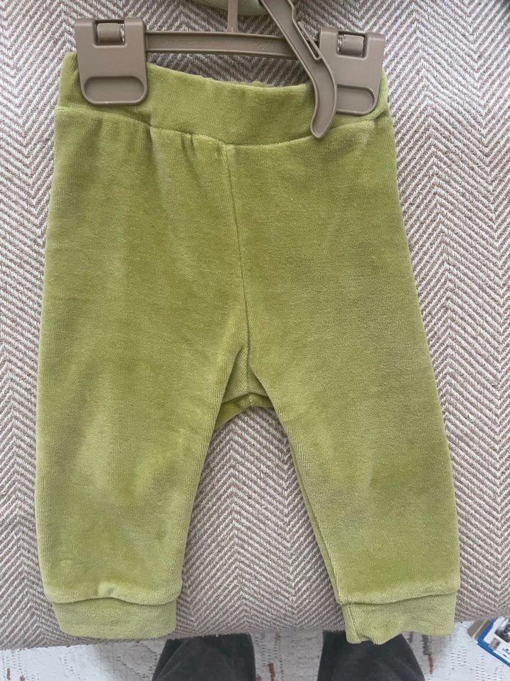 Yeşil Nakışlı Bebek Takımı - Görsel 3