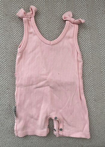 Pembe Fırfırlı Kız Bebek Tulum - Görsel 2